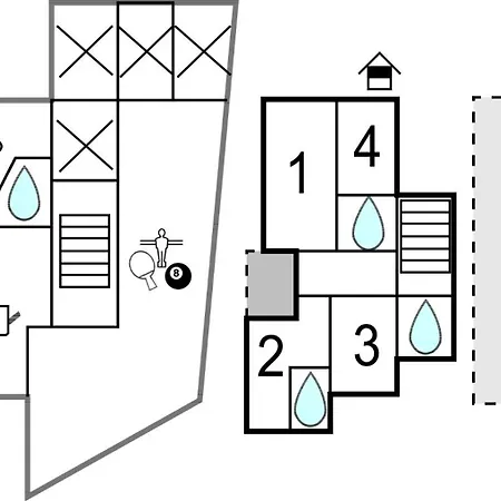 5 Bedroom Beautiful In Hébergement de vacances